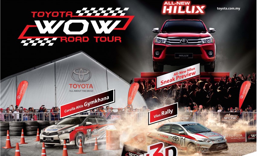 Toyota WOW kini kembali, bakal pamer Hilux baharu 459865