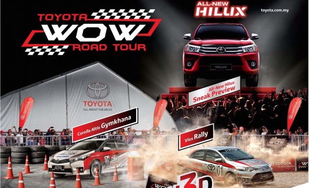 Toyota WOW Road Tour returns, will preview new Hilux
