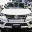 GIIAS 2017: Toyota Fortuner TRD Sportivo versi Indo