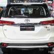 GALERI: Toyota Fortuner TRD Sportivo di BIMS 2016