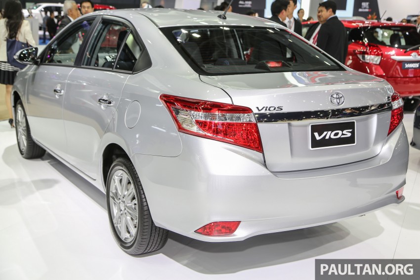 Toyota Vios 2016 dengan Dual VVTi, CVT, VSC dipertontonkan di Bangkok Motor Show 466271