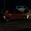 Trailer ploughs through more than 20 indiscriminately parked cars outside Hang Jebat Stadium in Melaka