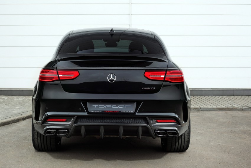 Mercedes-Benz GLE Coupe gets Topcar styling kit 468842