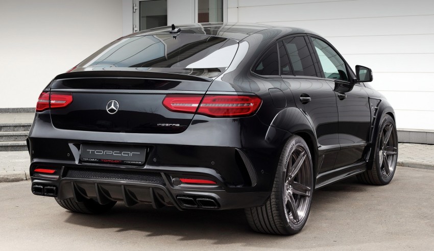 Mercedes-Benz GLE Coupe gets Topcar styling kit 468840