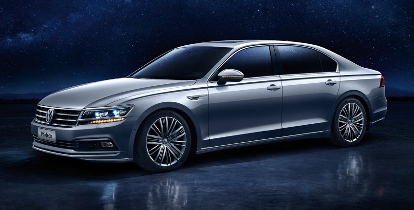 Geneva 2016: Volkswagen Phideon, a limo for China 450958