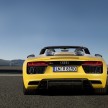 Audi R8 Spyder V10 debuts at New York Auto Show