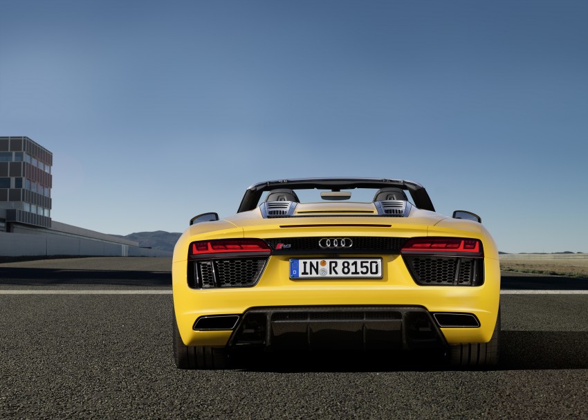 Audi R8 Spyder V10 debuts at New York Auto Show 465534