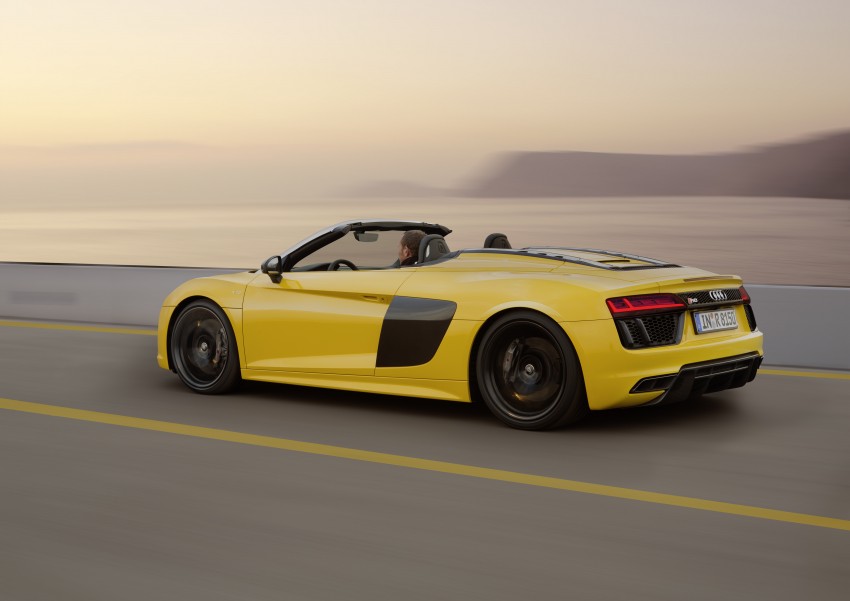 Audi R8 Spyder V10 debuts at New York Auto Show 465547