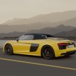 Audi R8 Spyder V10 debuts at New York Auto Show
