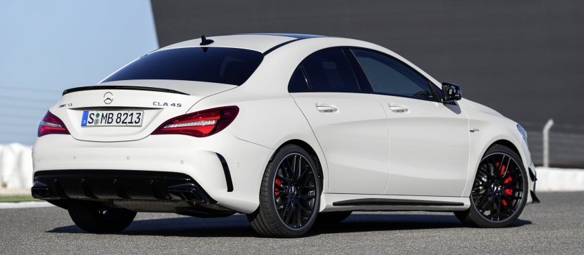 Mercedes-AMG CLA45 facelift debuts – 381 hp/475 Nm 460899