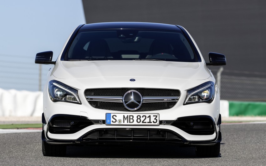 Mercedes-AMG CLA45 facelift diperkenalkan dengan enjin lebih berkuasa dan penambahan ciri baharu 461547