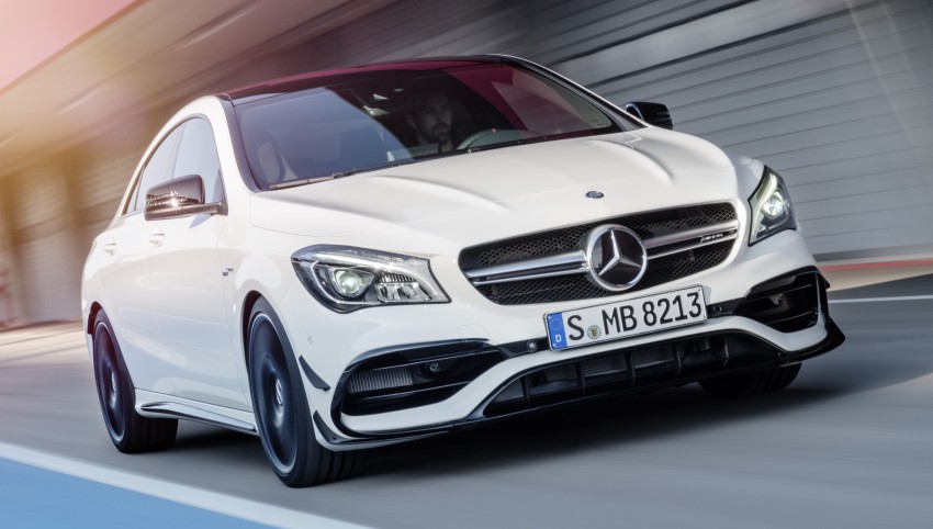 Mercedes-AMG CLA45 facelift debuts – 381 hp/475 Nm 460912