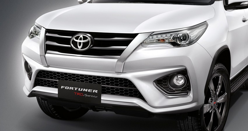 Toyota Fortuner TRD Sportivo dilancarkan di Thailand 457504