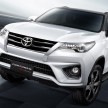 Toyota Fortuner TRD Sportivo dilancarkan di Thailand