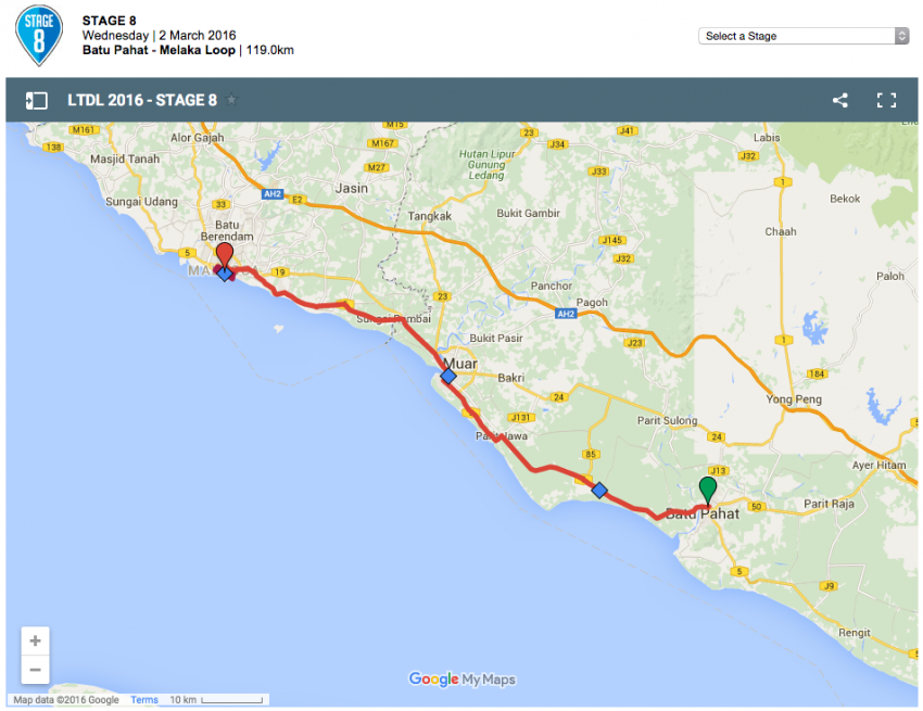 Le Tour de Langkawi – road closures for Melaka listed 451312