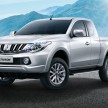 Mitsubishi Triton updated in Thailand – full-time Super Select 4WD II from Pajero Sport, seven airbags