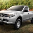 Mitsubishi Triton updated in Thailand – full-time Super Select 4WD II from Pajero Sport, seven airbags