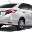 2016 Toyota Vios introduced for the Thai market – now with 1.5L Dual VVT-i, CVT, VSC across the range