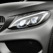 C205 Mercedes-Benz C-Class Coupe dilihat di Malaysia