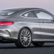 C205 Mercedes-Benz C-Class Coupe dilihat di Malaysia