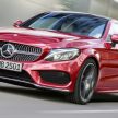 C205 Mercedes-Benz C-Class Coupe dilihat di Malaysia