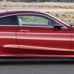 C205 Mercedes-Benz C-Class Coupe dilihat di Malaysia