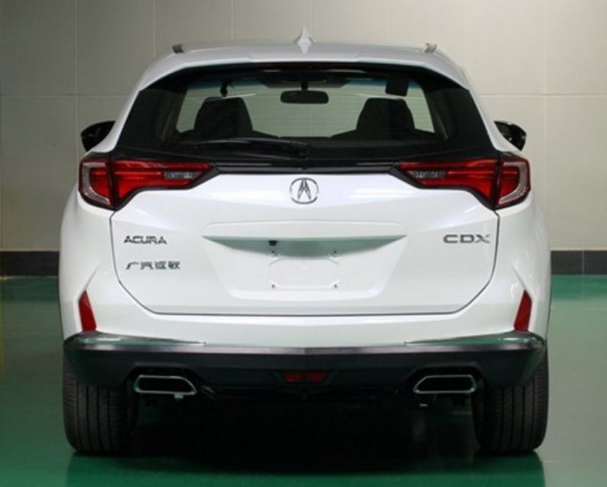 Acura CDX leaked ahead of Beijing Auto Show debut 481310
