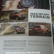 2016 Ford Everest Malaysian brochure reveals two variants – 2.2L Trend 4×2 and 3.2L Titanium 4×4