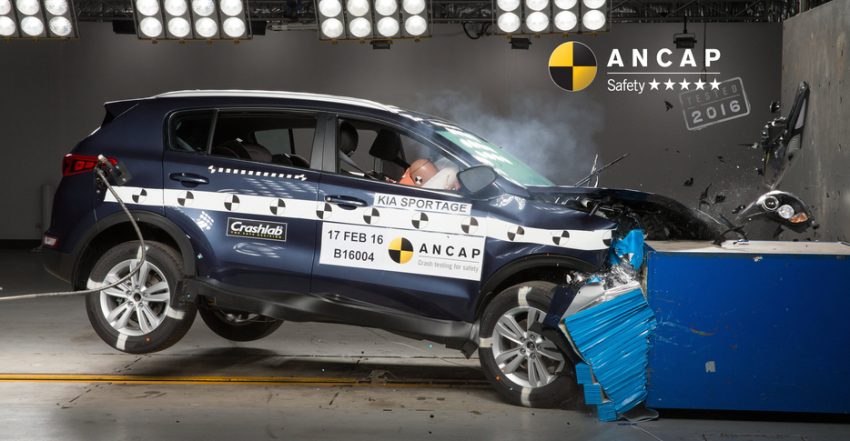 Kia Sportage, Jaguar XF, Holden Spark and Skoda Superb all receive five-star safety ratings from ANCAP 476399