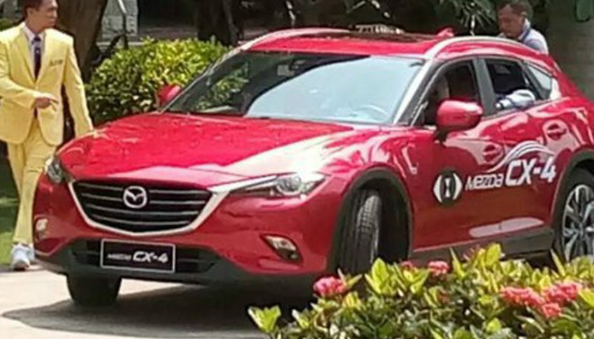 SPYSHOTS: Mazda CX-4 revealed almost completely 473063