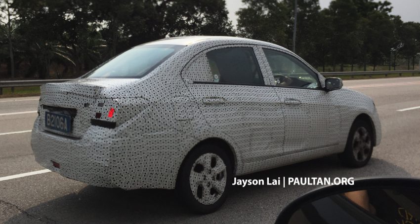 SPIED: 2016 Proton Saga spotted testing yet again 484621