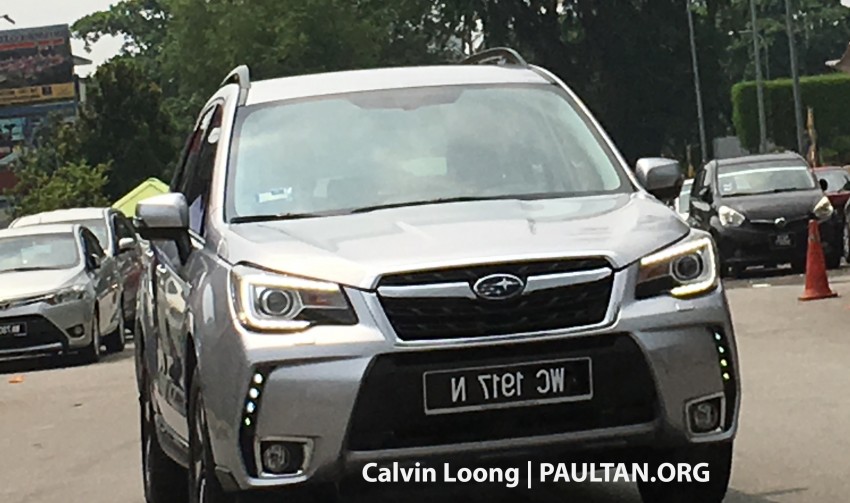 SPYSHOTS: 2016 Subaru Forester facelift in Malaysia 473460