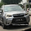 SPYSHOTS: 2016 Subaru Forester facelift in Malaysia
