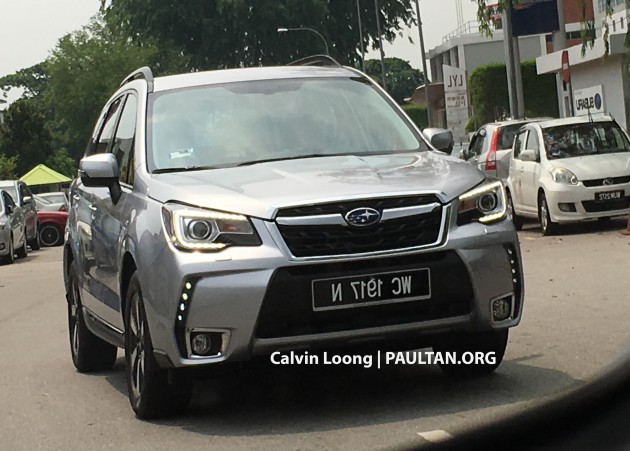 2016 Subaru Forester 2.0i-P spyshots 2