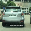 SPYSHOTS: 2016 Subaru Forester facelift in Malaysia