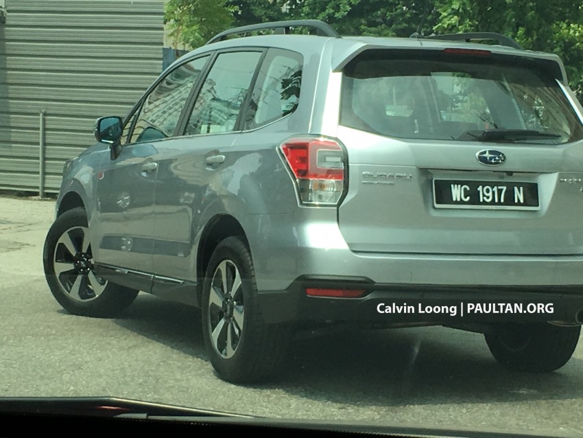 SPYSHOTS: 2016 Subaru Forester facelift in Malaysia 473463