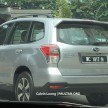 SPYSHOTS: 2016 Subaru Forester facelift in Malaysia