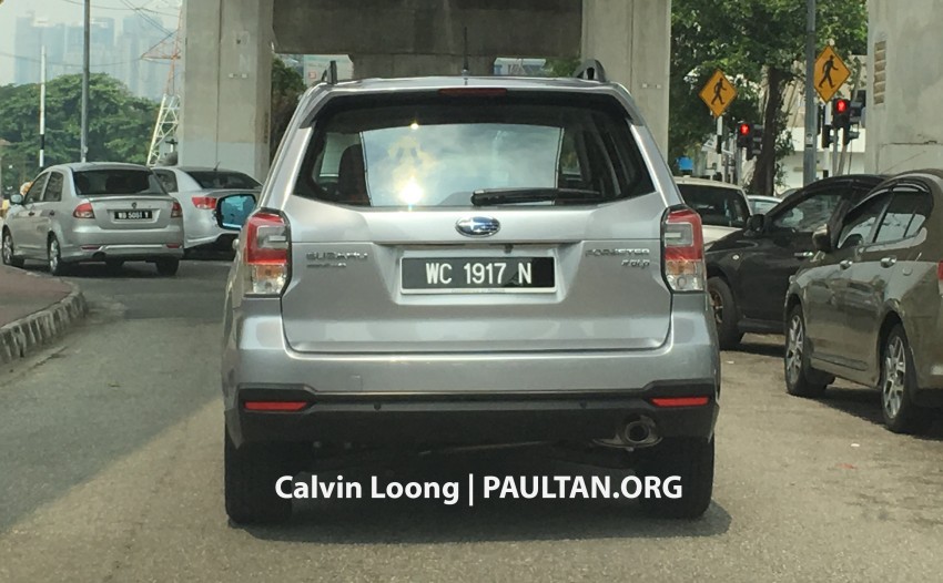 SPYSHOTS: 2016 Subaru Forester facelift in Malaysia 473466
