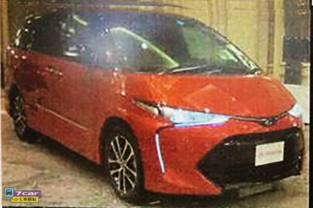 2016 Toyota Estima Previa leaked 1