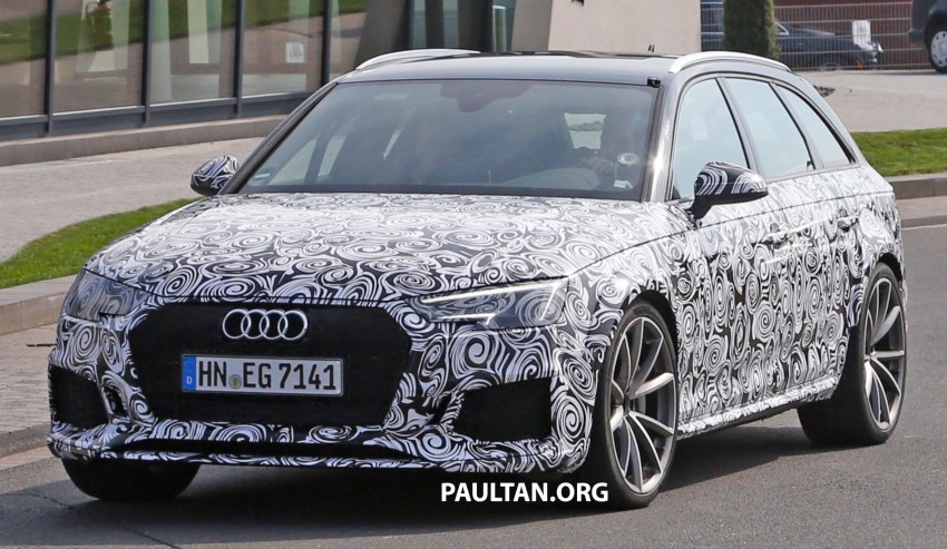 SPYSHOTS: Audi RS4 Avant shows production body 475909