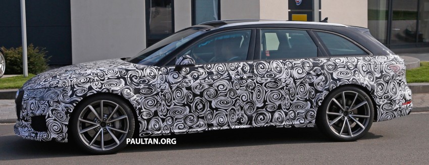 SPYSHOTS: Audi RS4 Avant shows production body 475911