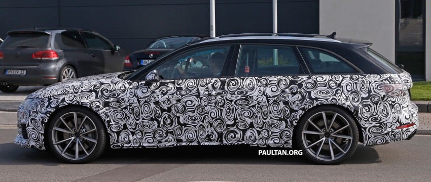 SPYSHOTS: Audi RS4 Avant shows production body 475912