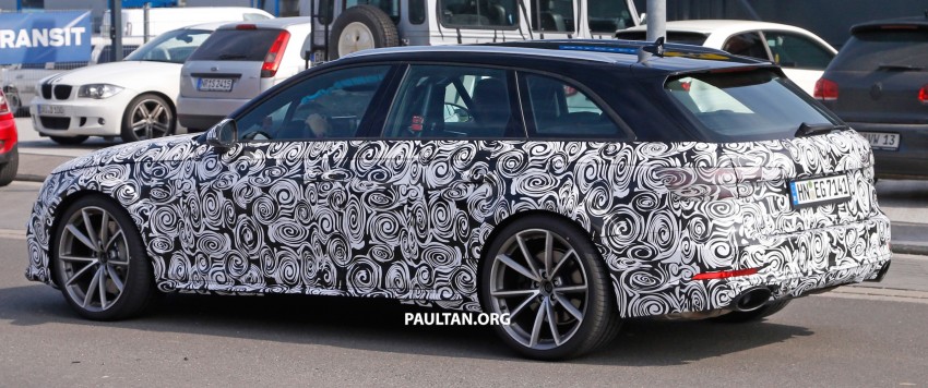 SPYSHOTS: Audi RS4 Avant shows production body 475913