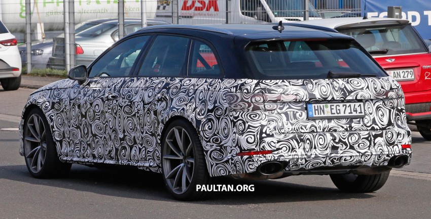 SPYSHOTS: Audi RS4 Avant shows production body 475914
