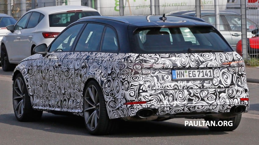 SPYSHOTS: Audi RS4 Avant shows production body 475915