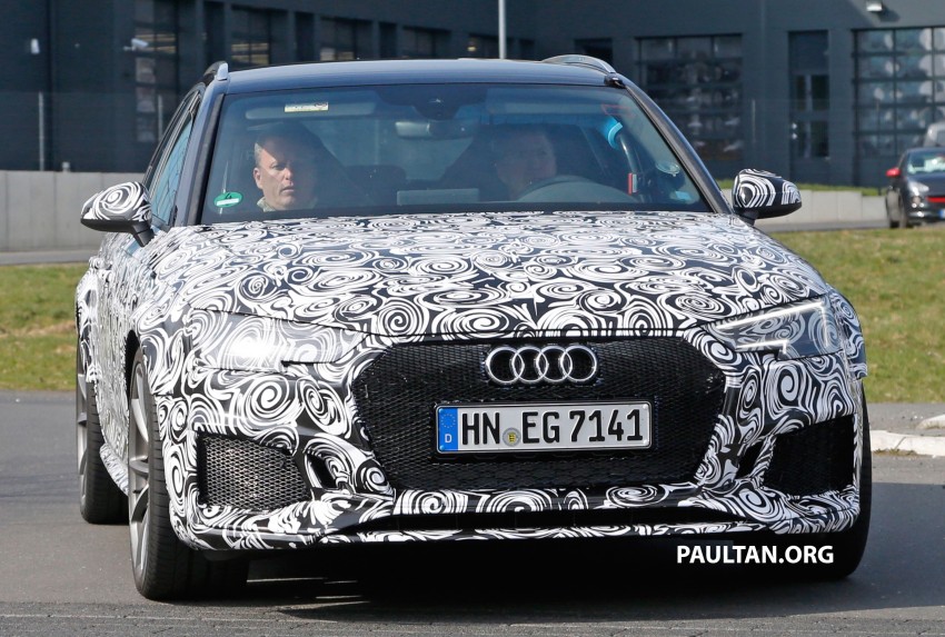 SPYSHOTS: Audi RS4 Avant shows production body 475916