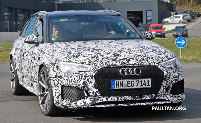 SPYSHOTS: Audi RS4 Avant shows production body 475917