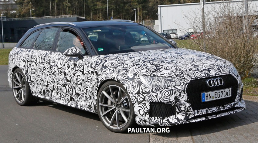 SPYSHOTS: Audi RS4 Avant shows production body 475919