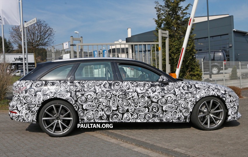 SPYSHOTS: Audi RS4 Avant shows production body 475921