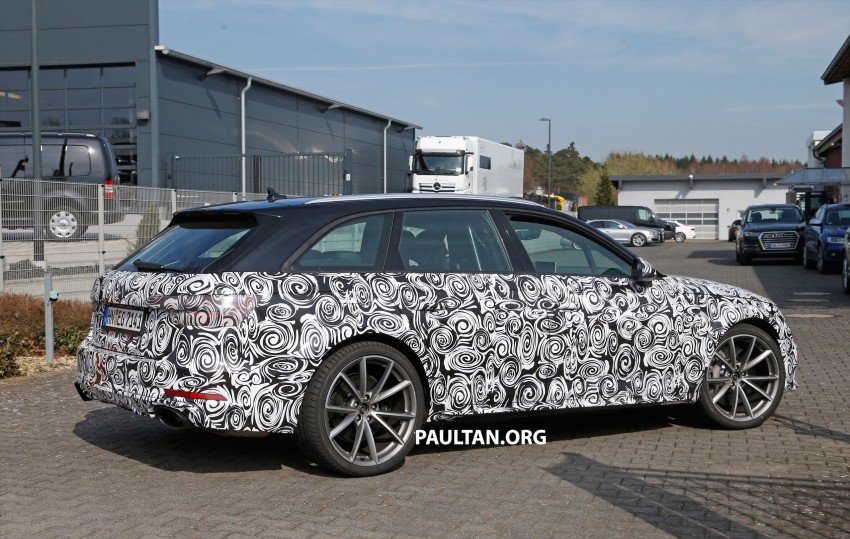 SPYSHOTS: Audi RS4 Avant shows production body 475922